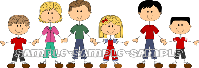clipart family of 5 - photo #14