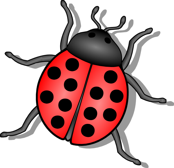 Lady Bug clip art - vector clip art online, royalty free & public ...