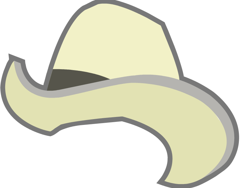 Cowboy Hat (White) - Wild Ones Wiki