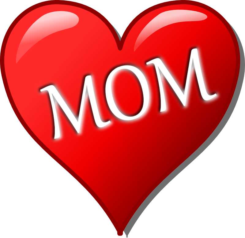 Clipart - Mother's day heart