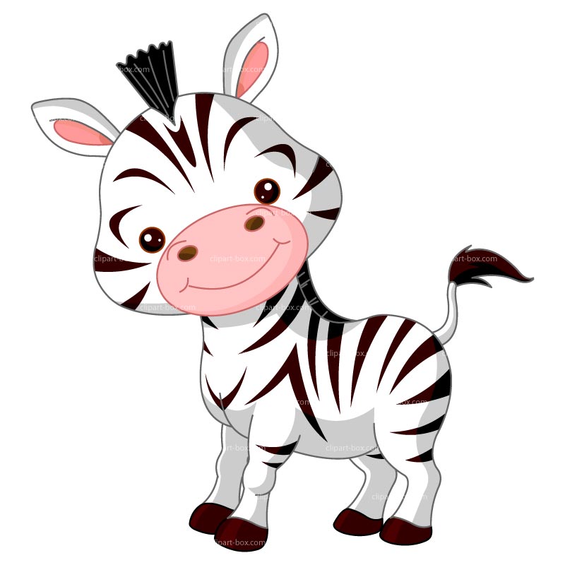 zebra clipart printable