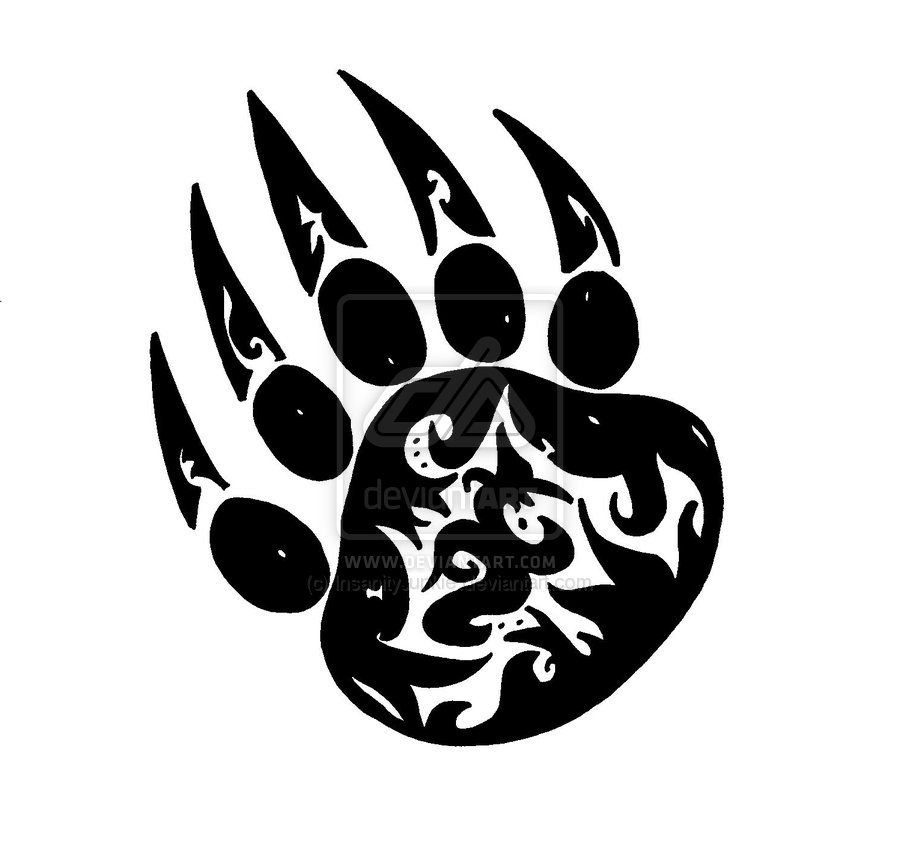 Tattoo Tribal Bear Paw by sammipa on deviantART