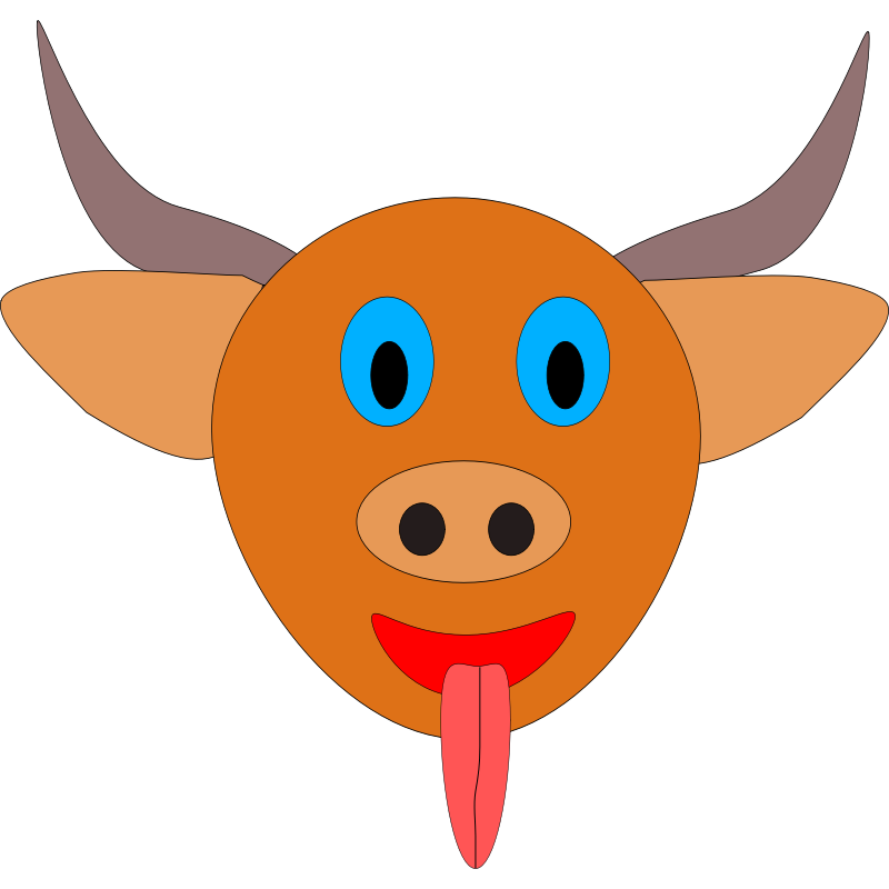 Clipart - bull