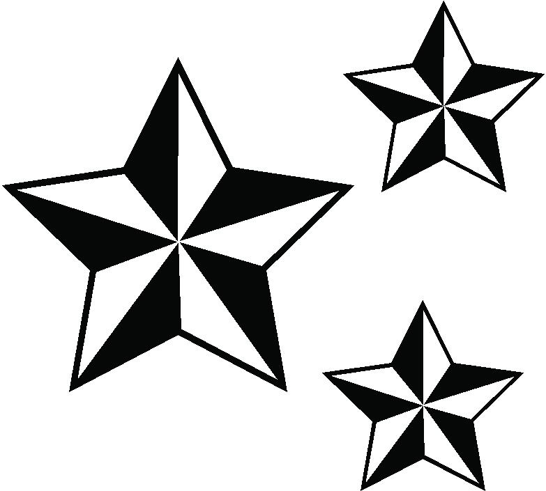 Star Wall Graphic Kit 1 - Custom Wall Graphics - ClipArt Best ...