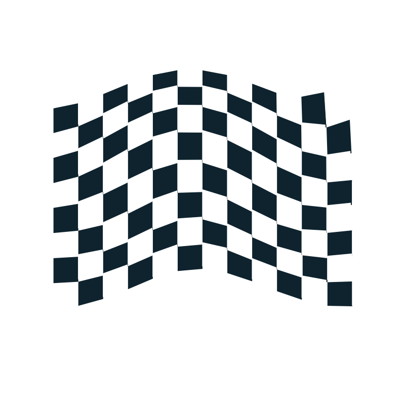 Clipart - chequered flag icon 2