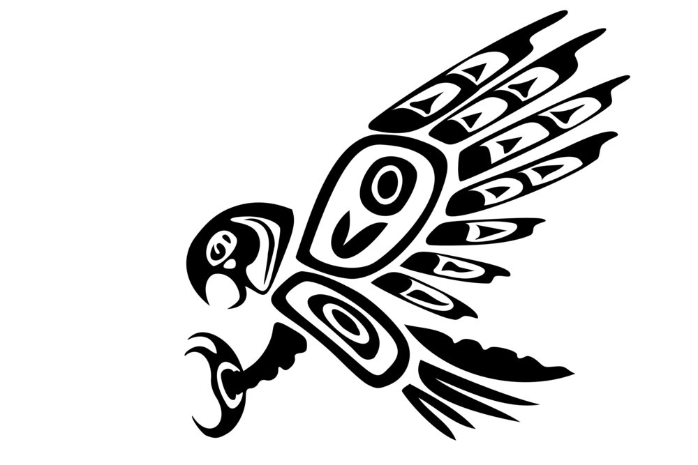 Tribal Animal Tattoos | Detatu Tribal Eagle Animal Tattoos Design ...