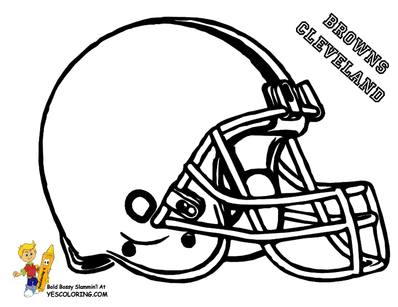 Big Stomp AFC Football Helmet Coloring | Football Helmet | Free ...