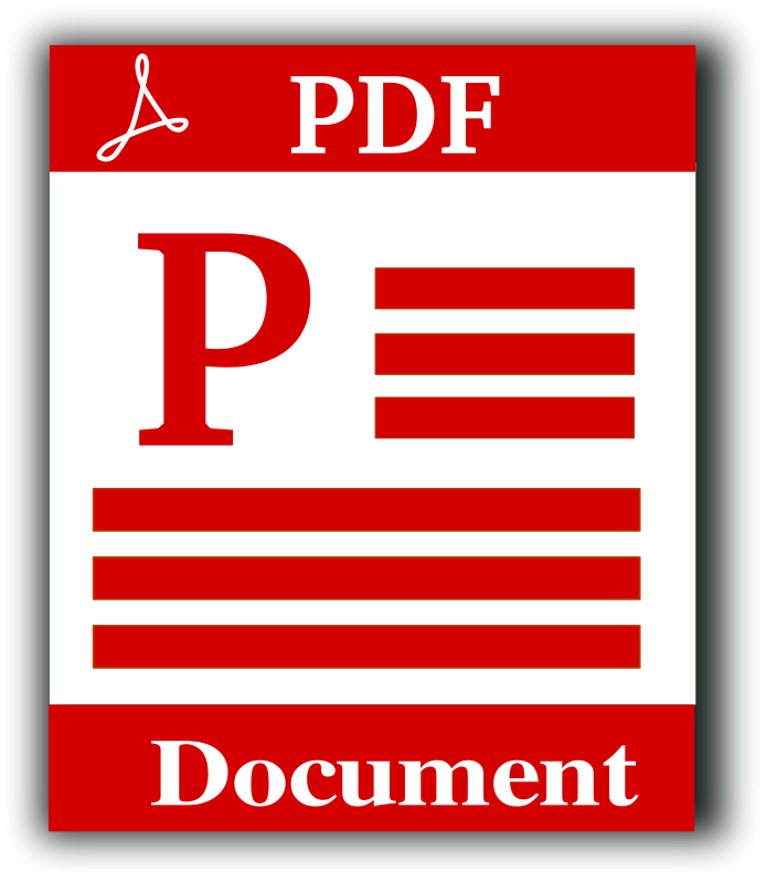PDF file icon Free Vector / 4Vector