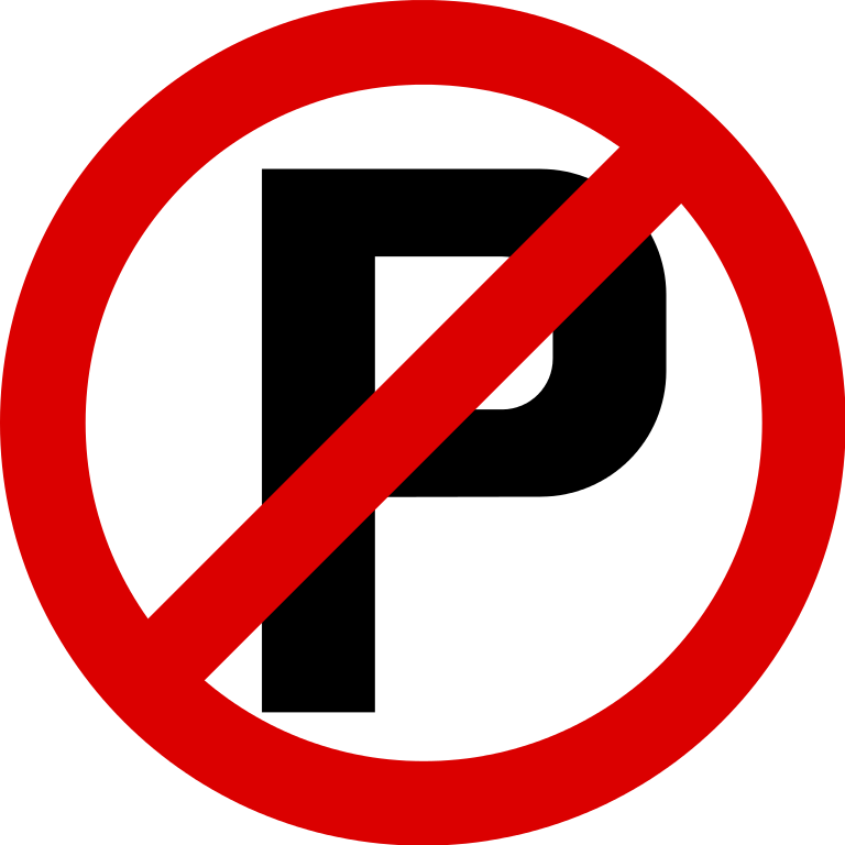 File:Singapore Road Signs - Restrictive Sign - No Parking.svg ...