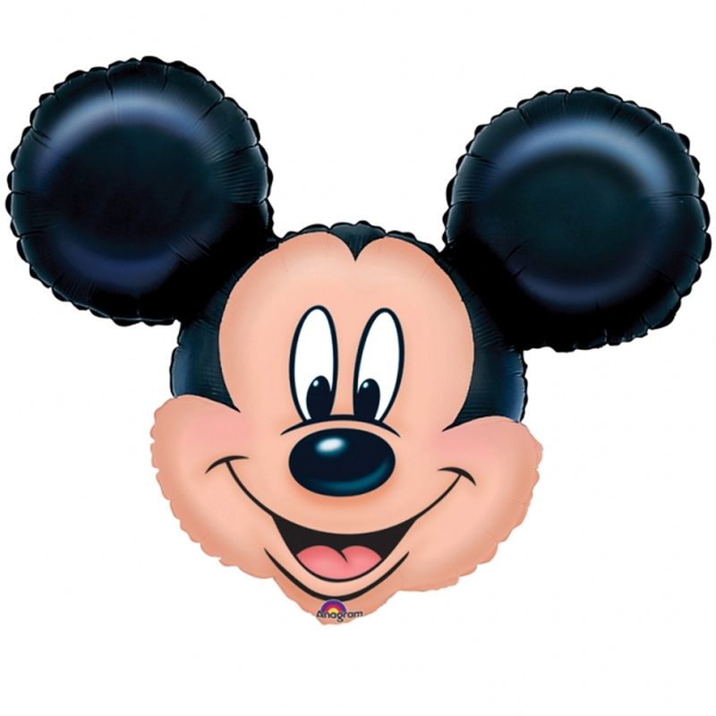 Amscan Supershape Foil Balloon Mickey Mouse Head | Hobbycraft