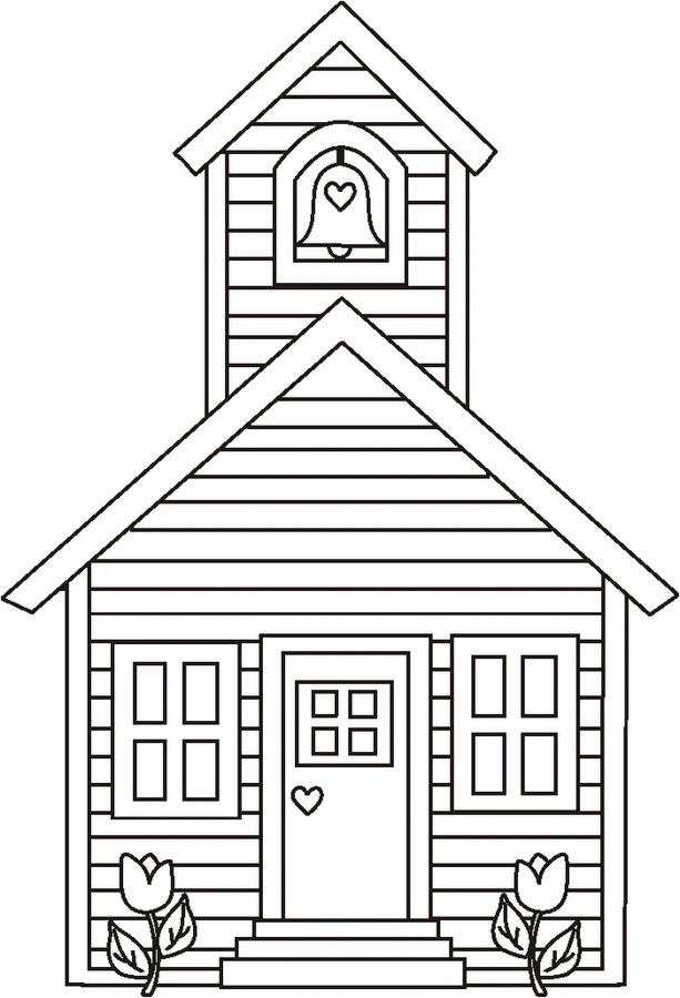 Coloring Page - School coloring pages 1