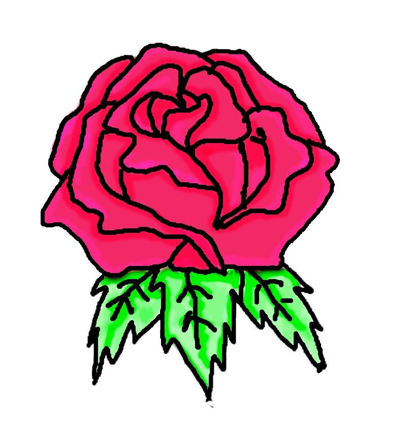 pink rose tattoo by catcutielover on deviantART