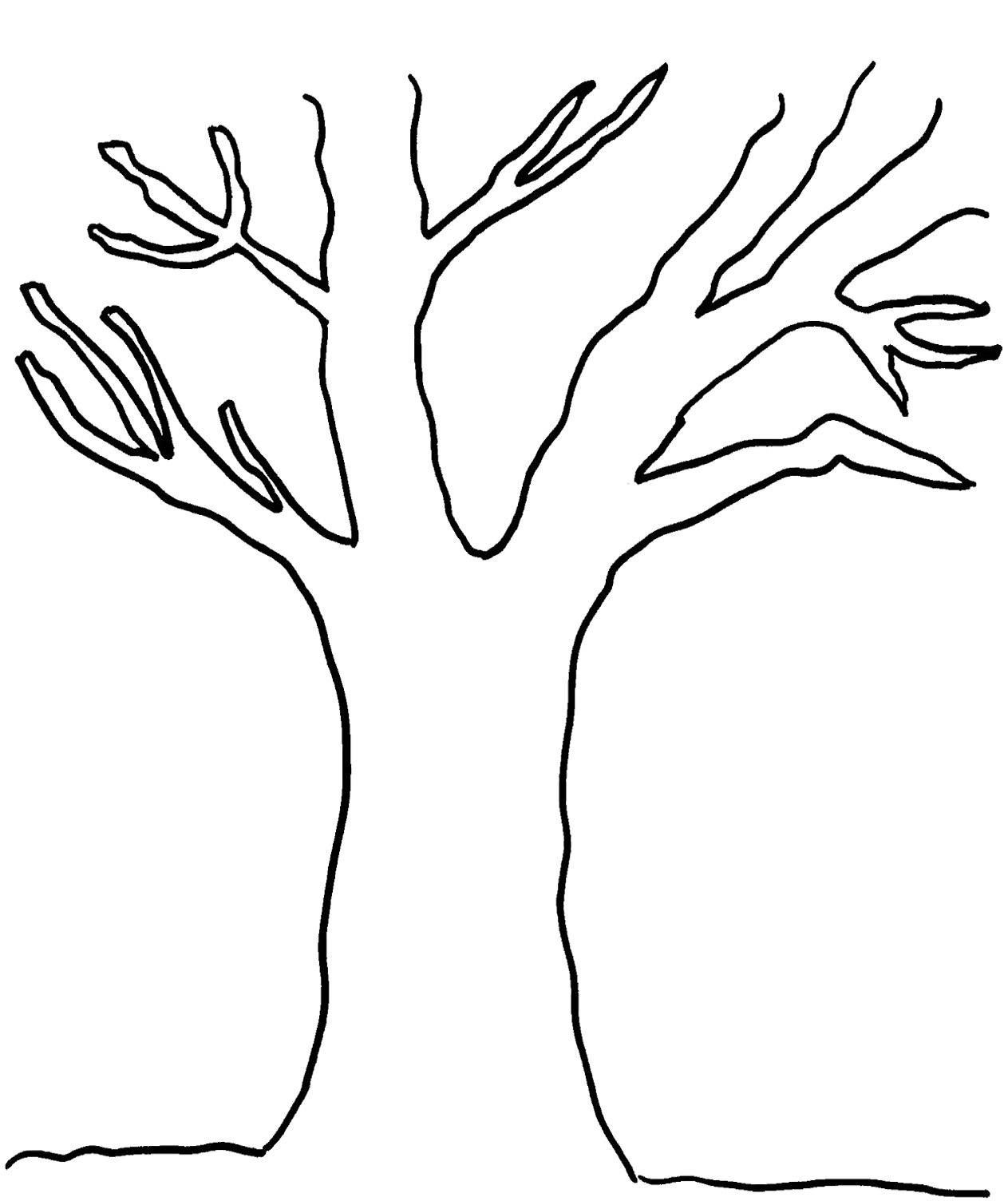 Tree No Leaves - ClipArt Best
