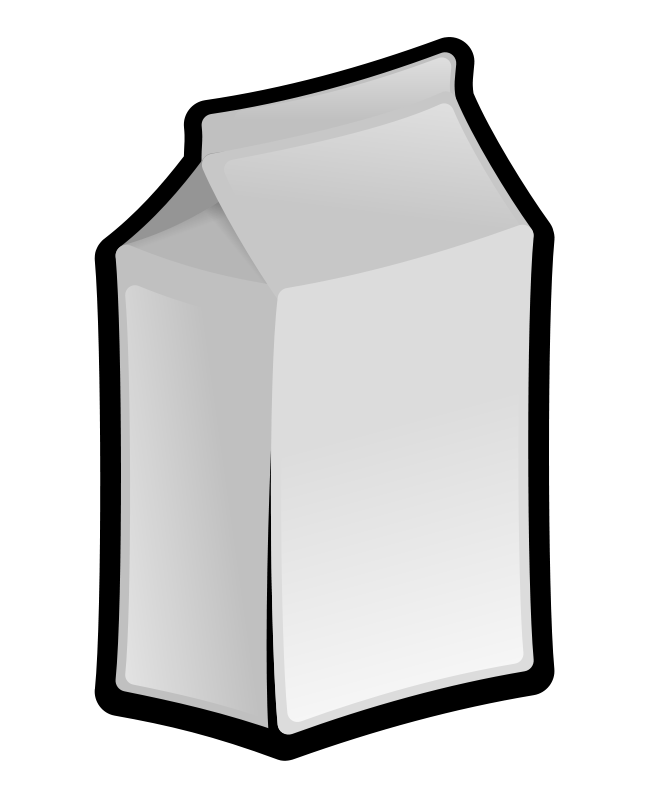 Free Stock Photos | Illustration of a carton of milk | # 14401 ...