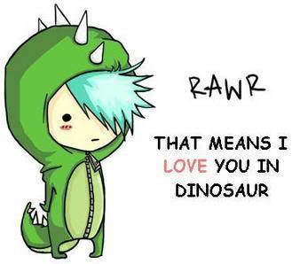 Dino Love - cute dinos Photo (23921239) - Fanpop