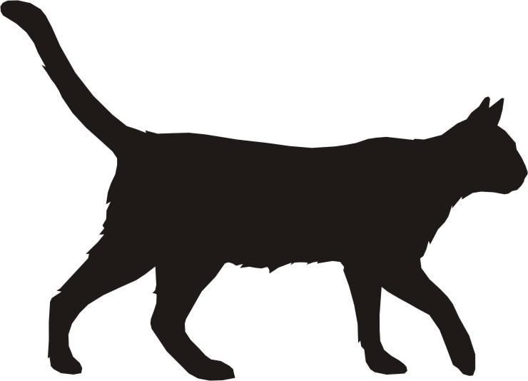 Dog And Cat Silhouette | Clipart Panda - Free Clipart Images
