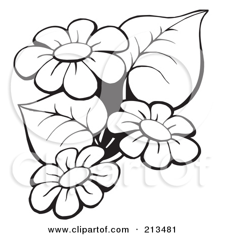 Flower Clip Art Outline | Clipart Panda - Free Clipart Images
