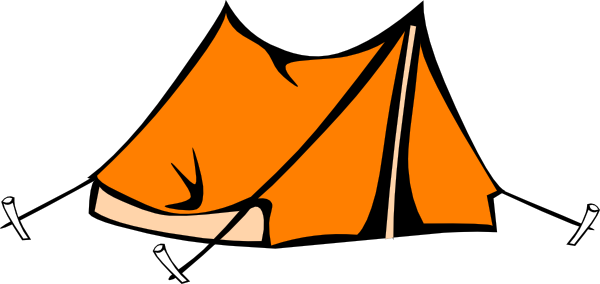 Camping Tent Clipart Black And White | Clipart Panda - Free ...