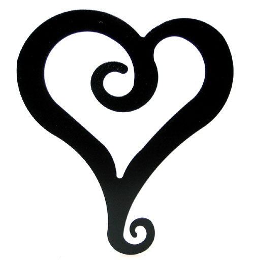 Swirls And Hearts - Cliparts.co
