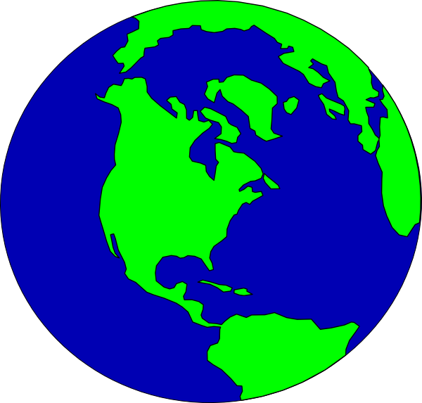clip art of the earth globe - photo #15