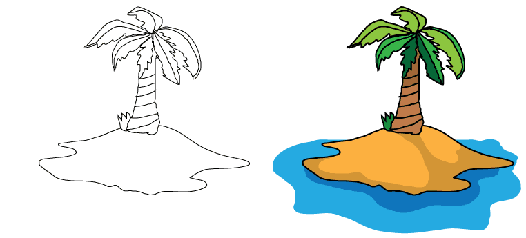 Island Cartoon | lol-