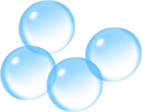 Blue Bubbles clip art - vector clip art online, royalty free ...