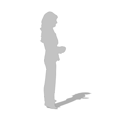 Outline Of A Woman - Cliparts.co