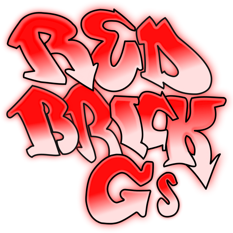 Clipart - Red Brick G's