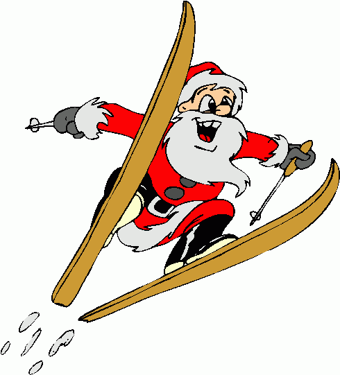 santa-skiing-1-clipart clipart - santa-skiing-1-clipart clip art