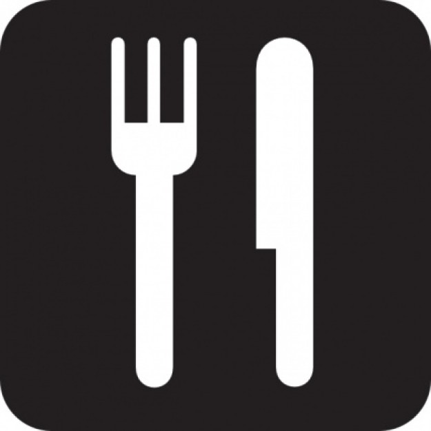 Food Service Black Clip Art (.) - Signs and Symbols vector #46631 ...