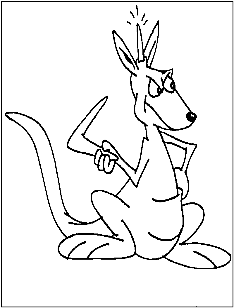 Kangaroo | Coloring - Part 3