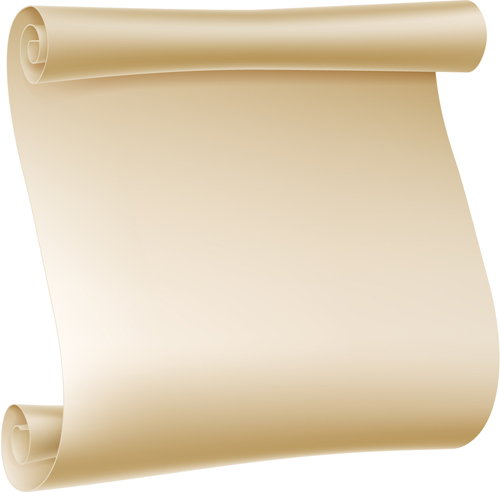 Paper Scrolls vector 03 - Vector Other free download
