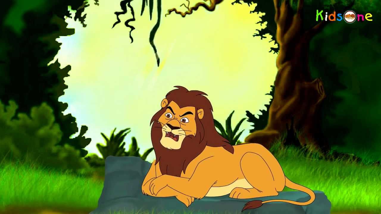 Lion || Telugu Animated Story || Animation Stories for Kids - YouTube