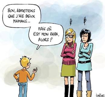 French Cartoons Against Gay Marriage | NOM Blog