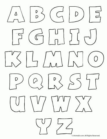 Printable Alphabet Letters Archives - Woo! Jr. Kids Activities