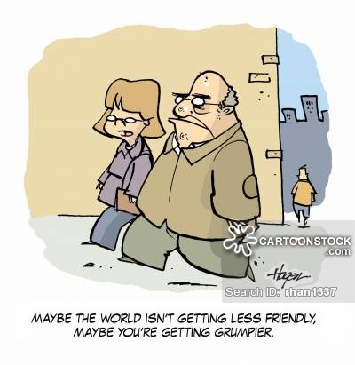 Grumpy Old Man Cartoons and Comics - funny pictures from CartoonStock