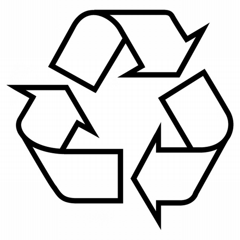 Recycle Logo Black - ClipArt Best