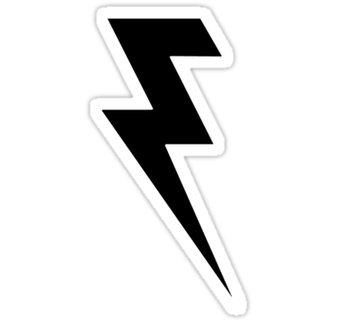 Black and White Lightning Bolt | Clipart Panda - Free Clipart Images