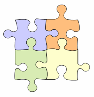 Large Puzzle Pieces Template - ClipArt Best