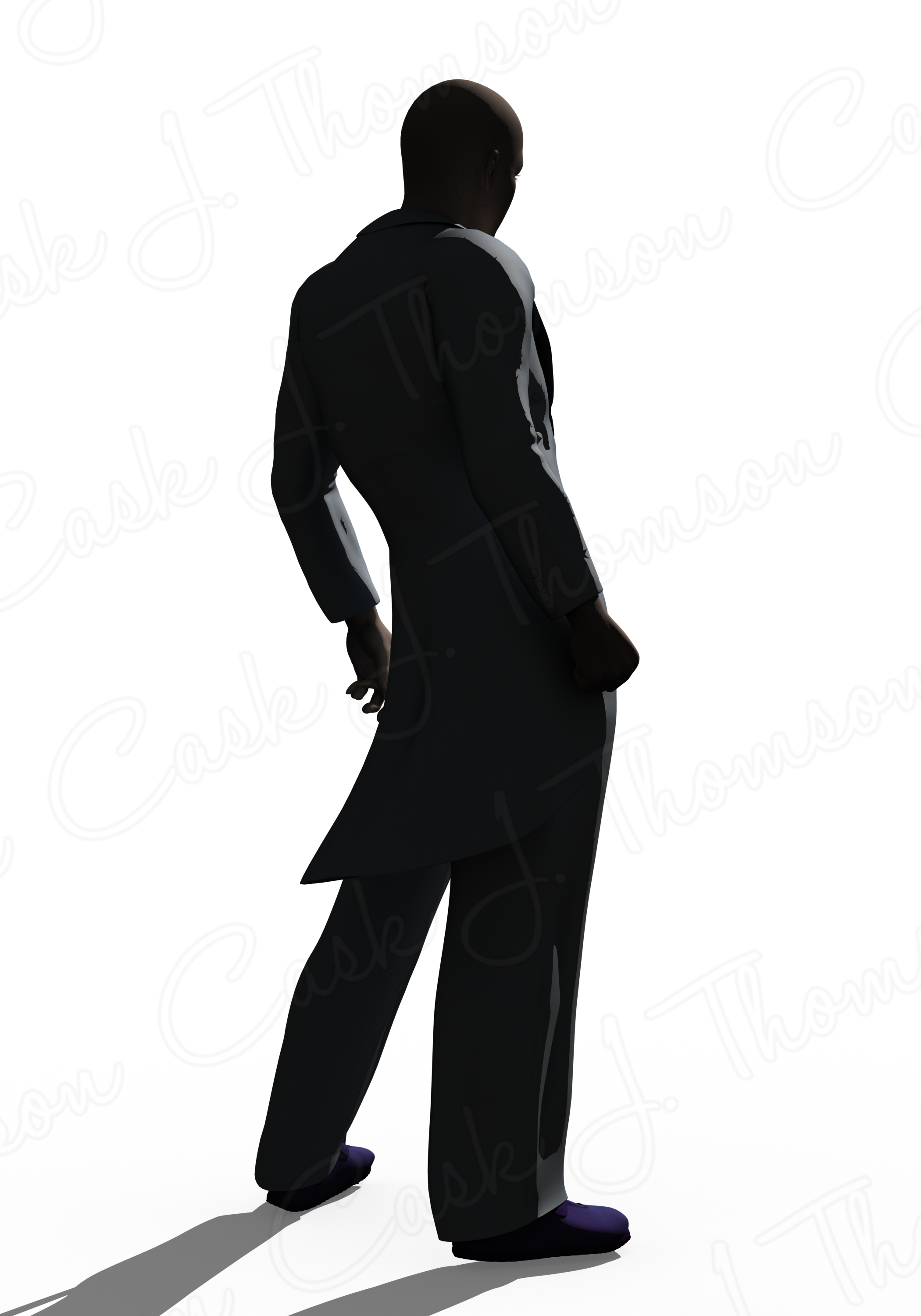 Person Standing Silhouette Man Side View Clipart - Free Clip Art ...