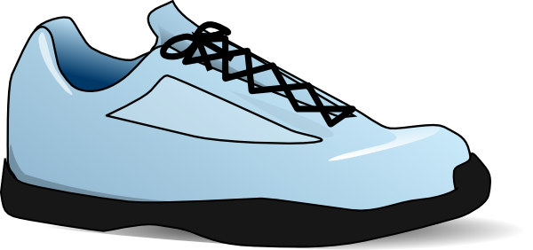 clipart running shoes - photo #34