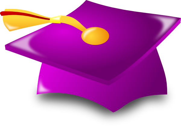 Graduation Cap clip art - vector clip art online, royalty free ...