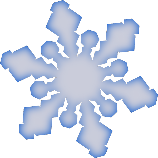 Winter Snowflake clip art - vector clip art online, royalty free ...