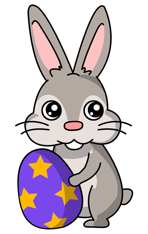 Easter Bunny With Eggs Clipart | Clipart Panda - Free Clipart Images