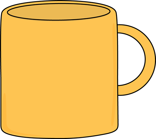 Yellow Mug Clip Art - Yellow Mug Image