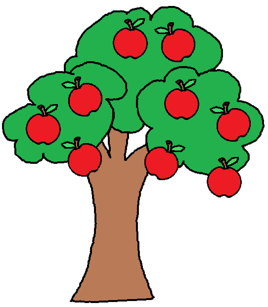 Inn Trending » Apple Tree Clipart
