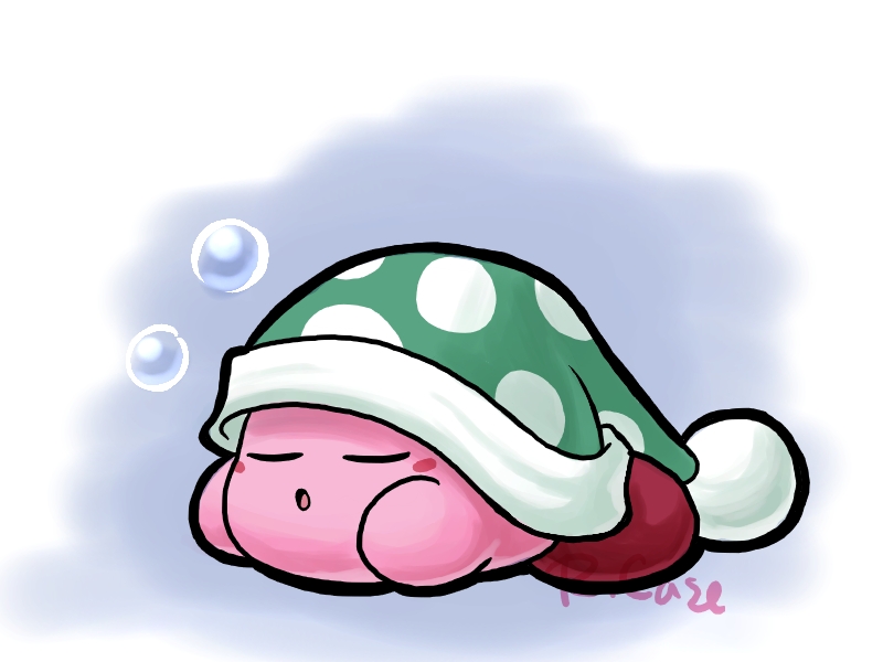 Sleepy Kirby by rongs1234 on deviantART