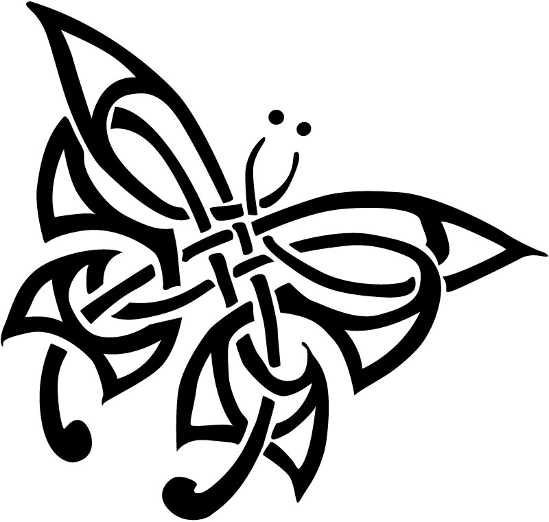 Tribal Butterflies Vector Art | Free vector images, graphics and ...