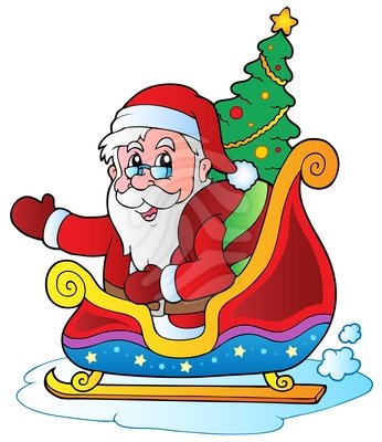 Christmas Santa Claus 6 - clipart #