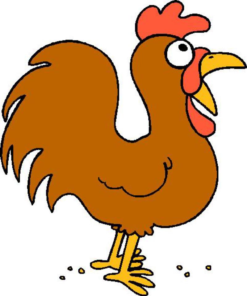 free clip art chicken cartoon - photo #38